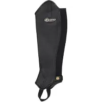Equestro Dunster Halbe Chaps Schwarz 2XS Schwarz 2XS