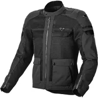 Macna Fluent Motorrad Textiljacke, schwarz, XS
