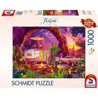 Schmidt Spiele 58574 Jeff Haynie Camping-Paradies Puzzle, 1.000 Teile, 1000 Stück(e), 12 Jahr(e)