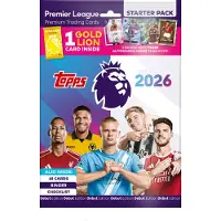 Topps Premier League 2025/26 Starter Pack Sammelkarten Englisch