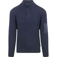 Suitable Mou Half Zip Pullover Navy