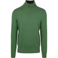 Steppin' Out Half-Zip Pullover Cotton Cashmere Grün - 3XL
