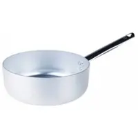 PENTOLE AGNELLI Stielkasserolle niedrig, 1 Griff ø 24 Reinaluminium professional