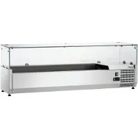 Bartscher Positiv gekühltes Display 6 x GN 1/4, zum Zusammenbauen, 190 W, 220 V - MONO