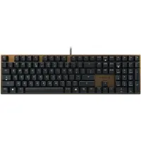 Cherry KC 200 MX, Volle Größe (100%), Kabelgebunden, USB, Mechanischer Switch, QWERTY, Schwarz, Bronze
