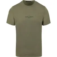 Fred perry T-Shirt M4580 Olivgrün