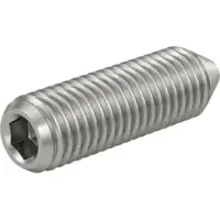 Reyher DIN 913 / ISO 4026 - Stahl 45 H verzinkt - M 2x4 - Gewindestift mit ISK