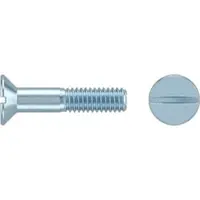 Reyher ISO 2009 - Edelstahl A4 - M 10x90 - Senkschrauben mit Schlitz - Kleinpaket