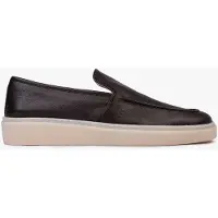 Omnio Mons Slipper für Herren, dunkelbraunes Leder