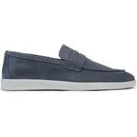 Omnio Mailand Slipper für Herren, aus Metall und Wildleder