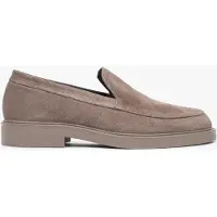 Hinson Loafers, Modell "Beatenberg", in taupefarbenem Wildleder