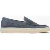 Omnio Herren-Slipper, Metallic-Optik, Wildleder