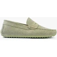 Omnio Bjorn Slipper für Herren, grün, Wildleder