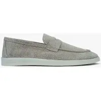 Omnio Milan Slipper für Herren, Farbe Stone, aus Wildleder
