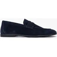 Omnio Lars Slipper für Herren, marineblau, Wildleder