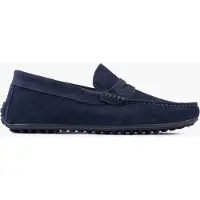 Omnio Bjorn Slipper für Herren, marineblau, Wildleder