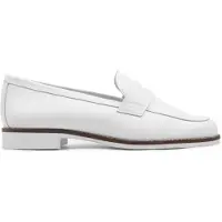 Omnio Slipper für Damen, weißes Leder
