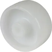 BS Rollen Rad zu B10 Durchmesser 58mm Tragfähigkeit 100kg Kunststoff-Rad weiß Nabenlänge 33mm - A90.058