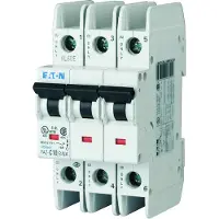 Eaton 102251 Leitungsschutzschalter, 20 A, 3p, Charakteristik: C FAZ-C20/3-NA