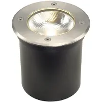 SLV 227600 ROCCI Bodeneinbauleuchte rund Edelstahl