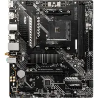MSI MAG A520M VECTOR WIFI, AMD, Sockel AM4, AMD Ryzen 3000 Series, DDR4-SDRAM, 64 GB, DIMM