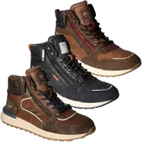 Mustang Herrenschuhe Schnürstiefel Braun Freizeit