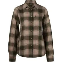 Pinewood Finnveden Forest Women Flannel Shirt olive/d.green (151) XS