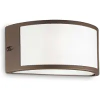Ideal Lux Wandleuchte Rex-1 IP44 Coffee 213217
