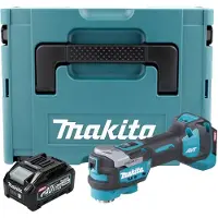 Makita TM 001 GM101 Akku Multifunktionswerkzeug 40 V max. Starlock Max Brushless + 1x Akku 4,0 Ah + Makpac - ohne Ladegerät