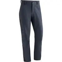 Maier Sports Funktionshose "Herrmann", Herren, Gr. 46, Normalgrößen, grau, 91% Polyamid, 9% Elasthan, Hosen Funktionshose, warme Herren Outdoorhose, robuste Wanderhose, Regular Fit