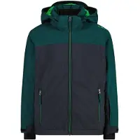 CMP - Boy's Jacket Snaps Hood Twill - Skijacke Gr 98 blau