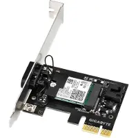 Gigabyte technology GC-WFAX210, Eingebaut, Verkabelt & Kabellos, PCI Express, WLAN / Bluetooth, 2400 Mbit/s, Schwarz
