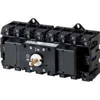 Eaton 1319905 Lasttrennschalter, QM, 80 A, 6-polig + 2 N (schaltbar), ohne Drehgriff, mit Antriebsachse, 6 mm quadratisch QM100/6N2