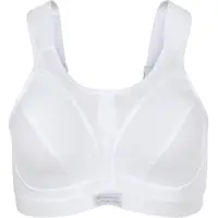 Shock Absorber Sport-BH "Sa Bra SN109 SA D+MAX BRA", Damen, Gr. 85, Cup E, weiß, Obermaterial: 100% Polyamid, BHs Sport-BH, für Fitnessaktivitäten geeignet, mit Mesh-Einsätzen