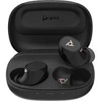 HP Poly Voyager Free 20 Black Earbuds +Basic Ladeetui, Kabellos, Business/Everyday, Kopfhörer, Schwarz