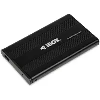 IBox HD-01, HDD-Gehäuse, 2.5", SATA, USB Anschluss, Schwarz
