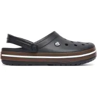 Crocs Pantoletten Crocband Gum Clog 212756 Schwarz