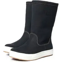 Boat Boot None Lace Leather Gummistiefel