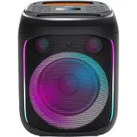Canyon CNE-PBSP5, 40 W, Verkabelt & Kabellos, 10 m, USB Typ-A, Party Lautsprecher, Schwarz, Orange