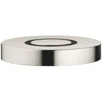 Dornbracht Air-Switch-Bedienknopf, runde Rosette, 10713970-08, Farbe: Platin