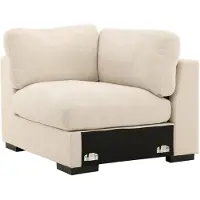 Ebuy24 Venture Design 62001-102, Ecksofa, Wohnzimmer, Beige, 1 Sitz(e), Beige, Salerno