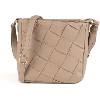 Vivisence Schultertasche aus Kunstleder – Praktische Damenhandtasche mit verstellbarem Schulterriemen, elegante Umhängetasche für den Alltag