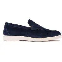 Omnio Odin Slipper für Herren, marineblaues Wildleder