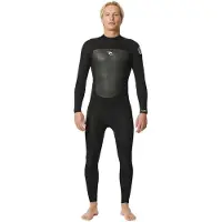 Rip Curl Omega 3/2 Mm Gb Steamer Langarm-neoprenanzug Mit Reißverschluss Am Rücken