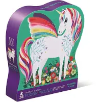 Crocodile Creek Unicorn Garden Puzzle 36 Stücke