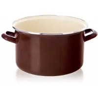 Orion Brauner Emailletopf, 26 cm, 6,5 l