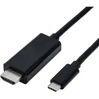 Roline USB Typ C - HDMI Adapterkabel, ST/ST, 1 m