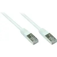 GOOD CONNECTIONS Patchkabel m. Cat.7 Rohkabel, weiß 3m