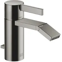 Dornbracht IMO Mitigeur monocommandé pour bidet, avec garniture d'écoulement, saillie 125mm, hauteur
