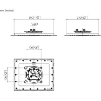 Dornbracht 28043980-47 RB für Deckeneinbau SERIENSPEZIFISCH
